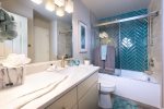 Coastal Treasure, Hallway Spa-Style Bath with Fabulous New Shower/Tub - View 2